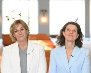 Zali Steggall and Allegra Spender launch new centrist party Community Strong Australia