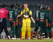 Zampa's last-ball four seals one-wicket win for Australia over Bangladesh