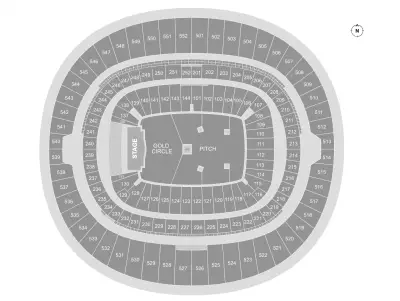 Bruno Mars Wembley Seating Map 2026: Best Seats and Capacity Info