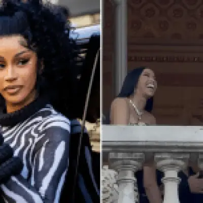 Cardi B and 'world's sexiest footballer' Maduka Okoye spark romance rumors at Paris Fashion Week