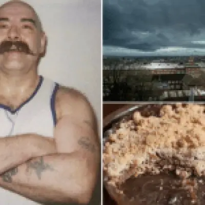 Charles Bronson protests over apple crumble without custard at HMP Wakefield