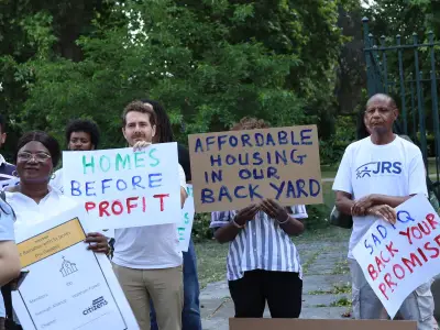 DLR track costs stall Shadwell affordable homes; mayor urged to act