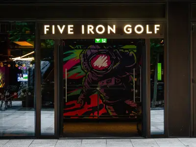 Five Iron Golf Opens First UK Venue in London's Broadgate