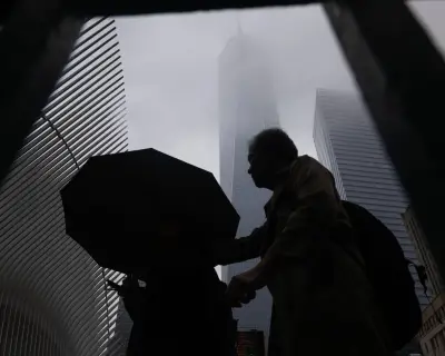 Flash flood warnings and wildfire smoke hit north-east US on Saturday
