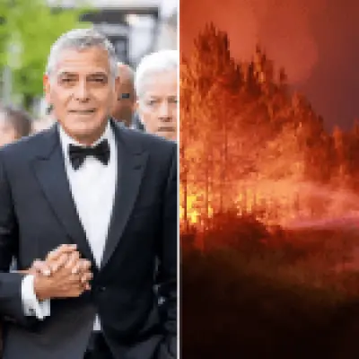 George and Amal Clooney Evacuate £6M French Estate Amid Wildfires