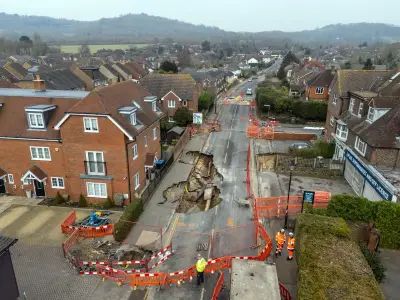 Godstone High Street reopens 528 days after 19m sinkhole closure