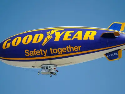 Goodyear Blimp Returns to London Skies: Live Updates