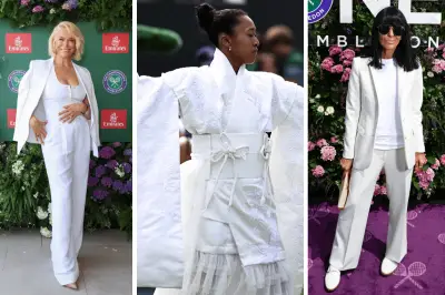 Hannah Waddingham and Claudia Winkleman Steal the Show at Wimbledon