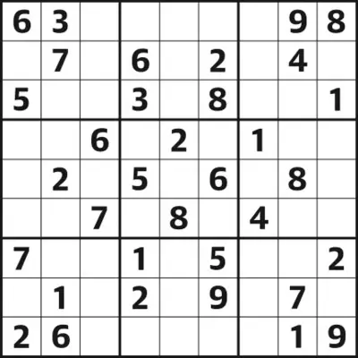 Hard Sudoku Puzzle 7391: Challenge Your Brain