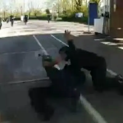 Hero officer tackles man with lighter at petrol station, prevents explosion