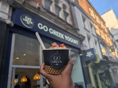 I Ditched Ice Cream for Creamier, Healthier Frozen Yogurt at Go Greek in London