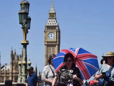 London to be hotter than Greece as 36C heatwave hits UK in July