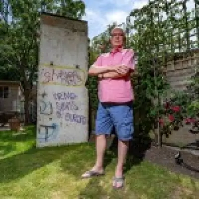 Man told to tear down Berlin Wall section in London garden due to 'oppressive' height