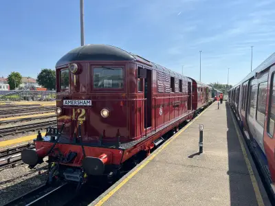Ride a vintage 1930s tube train in London this month