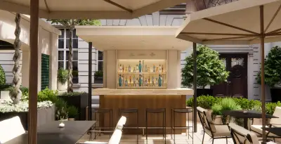 Rosewood London Opens Terrace with Dinner for One Hundred Pizza