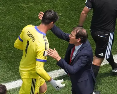 Rudi Garcia faces Belgian backlash for substituting Thibaut Courtois in World Cup loss