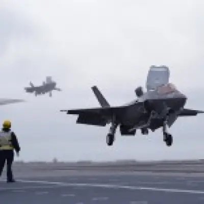 Russian war games target UK carrier until F-35s intercept