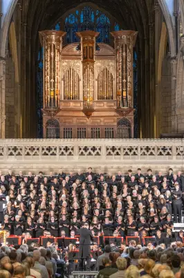 Three Choirs Festival: impressive opening with crackling energy and exuberant fireworks