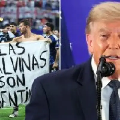 White House backs Argentina's Falklands banner at World Cup