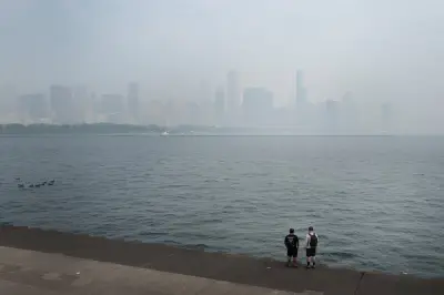 Wildfire smoke blankets North America as 109 million face hazardous air