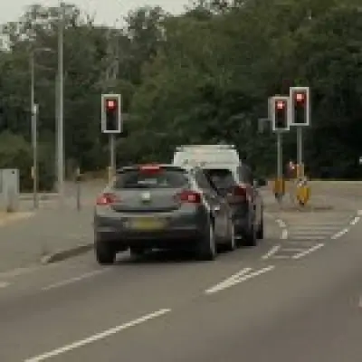 Woman shouts abuse at Nigel Farage then crashes car in Clacton