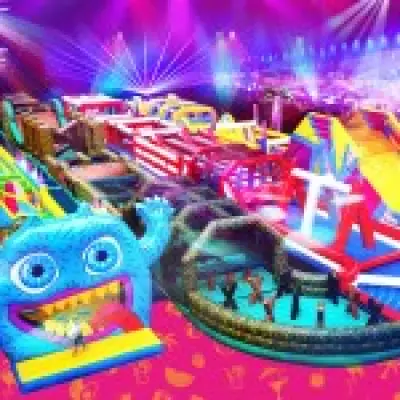 World's largest inflatable obstacle course The Monster coming to Bluewater Kent