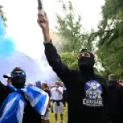15 arrested after mob clashes with police in 'thuggish' Glasgow protests