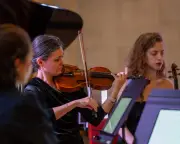 Ali Smith Seasonal Quartet concert review: words and music connect