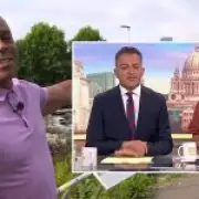 Andi Peters forgets GMB co-host Adil Ray's name live on air