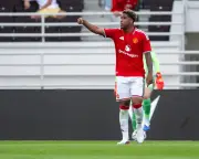 Andrey Santos makes bright debut as Manchester United lose to Wrexham in pre-season friendly