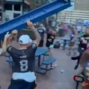 Argentina fans brawl in Atlanta ahead of World Cup semi-final vs England