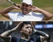 Argentine golfer Pulcini's risky Fernández tribute draws cheers at Open