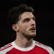 Arteta allays Declan Rice injury fears, midfielder pushing for Arsenal return