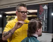 At 60, left marketing to become a barber; father's blessing moved him to tears