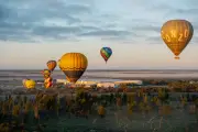 Balloons over Mildura festival 2026 kicks off with spectacular hot air balloon display