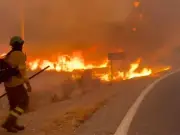 British hikers with 40% burns rescued alive from Spanish wildfire