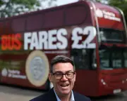 Burnham's £2 bus fare cap funded by aid budget faces backlash from charities
