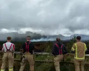 Cairngorms wildfire: 'cataclysmic' blaze may take months to extinguish