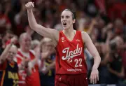 Caitlin Clark scores 45 points, first 40-10 game in WNBA history as Fever beat Storm