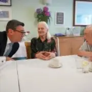 Care home resident tells PM Andy Burnham 'it keeps changing every five minutes'