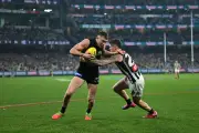 Collingwood show Carlton where they stand in AFL wildcard race