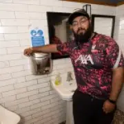 Count Binface's hand dryer pledge still plagues west London pub