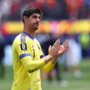 Courtois backs Spain as World Cup favourites after Belgium exit