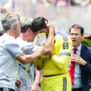 Courtois in tears as Spain knock Belgium out of World Cup