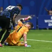 Cristian Romero taunts Jordan Pickford after Argentina World Cup winner