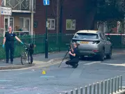 Croydon cyclist critical after crash; police mistakenly put up 'fatal' board
