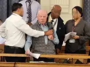 Croydon man refuses to return mic in planning dispute standoff with councillors
