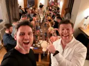 Dads learn to plait daughters' hair in London pub class for £35