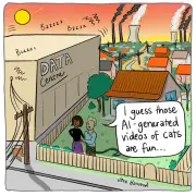 Data centre boom fuels neighbourhood disruption and power strain