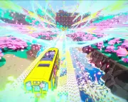 Denshattack! review: Kickflipping trains in dystopian Japan is exhilarating